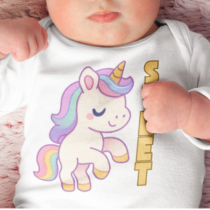 Body Para Bebé Unicornio Mágico