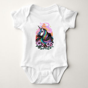 Body Para Bebé Unicornio Majestuoso