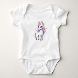 Body Para Bebé Unicornio poderoso y majestuoso