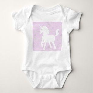 Body Para Bebé Unicornio y estrellas