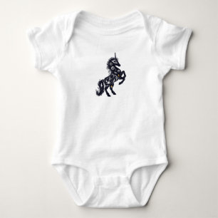 Body Para Bebé unicornios y el universo