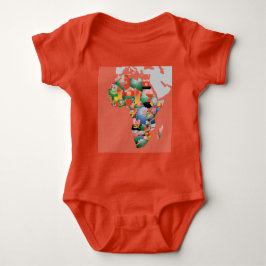 Body Para Bebé Unidad en la diversidad: colección de banderas de