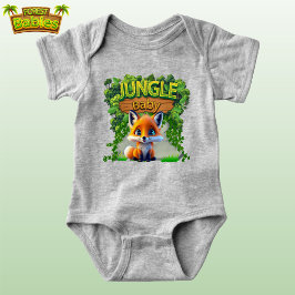 Body Para Bebé Unisex Cute Baby Fox Wild Nature Forest 🦊
