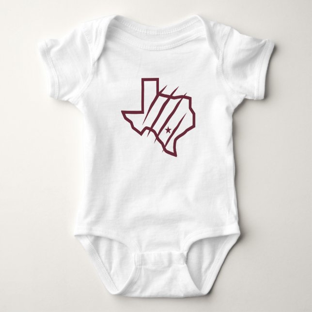 Body Para Bebé Universidad A&M de Texas-San Antonio | Logo estata (Anverso)