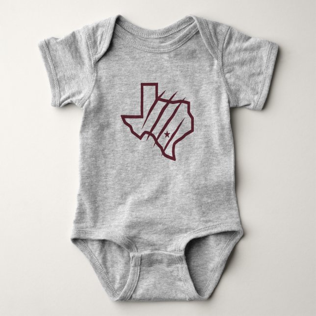 Body Para Bebé Universidad A&M de Texas-San Antonio | Logo estata (Anverso)