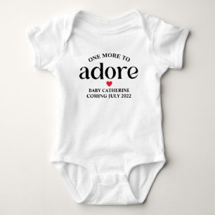 Body Para Bebé Uno más a adorar