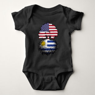 Body Para Bebé Uruguay Uruguay Uruguay Uruguay Uruguay Bandera de