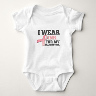 Body Para Bebé Usé ROPA PARA MI ABUELA Cáncer de Mama