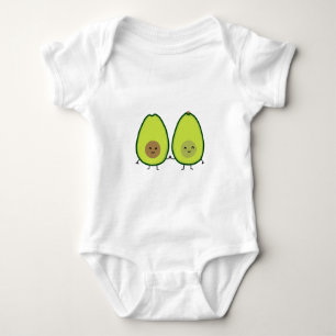 Body Para Bebé Usted es mi MITAD PERFECTA, AGUACATE