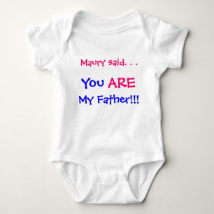 Body Para Bebé Usted es mi padre