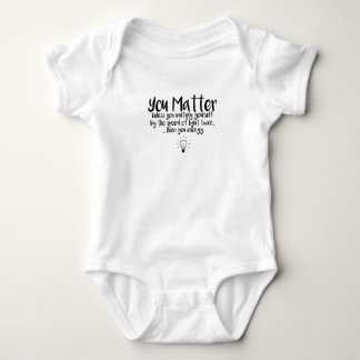 Body Para Bebé Usted importa un entusiasta Onsie de la ciencia