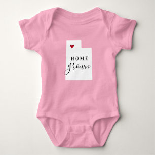 Body Para Bebé Utah Home Grown State Tee