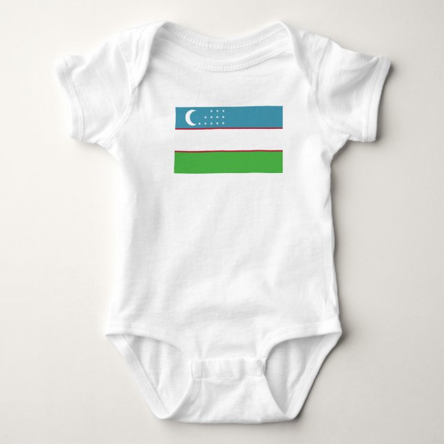 Body Para Bebé Uzbekistán (Anverso)