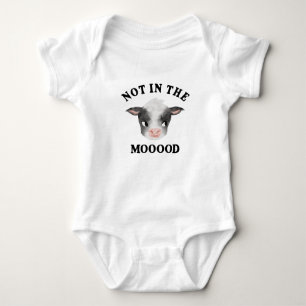 Body Para Bebé Vaca No En El Niño Mooood