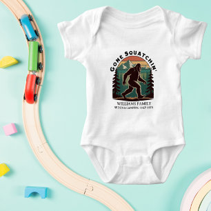 Body Para Bebé Vacaciones familiares coincidentes BigFoot Gone Sq