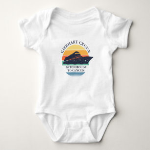 Body Para Bebé Vacaciones personalizadas de crucero familiar