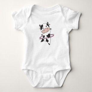 Body Para Bebé Vacas De La Granja De Vaca Deportiva Hullern Kuhl