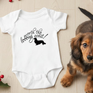 Body Para Bebé Vale la pena el regalo recién nacido de Dachshund