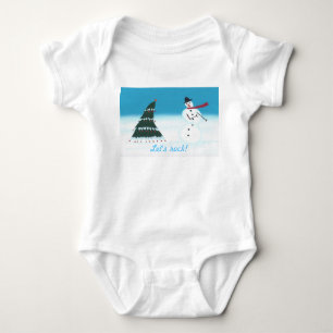 Body Para Bebé Vamos a hacer rock, árbol de Navidad Camisas de ho