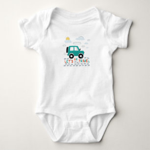 Body Para Bebé Vamos a viajar traje de bebé - Adorable