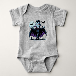 Body Para Bebé Vampión de Halloween, caprichoso