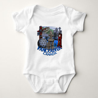 Body Para Bebé Vancouver Souvenir Baby One Piece / Jumper