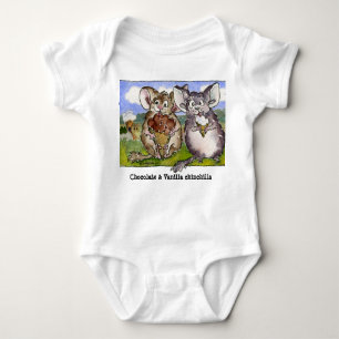 Body Para Bebé Vanilla Chinchilla Personalizado Funny Baby
