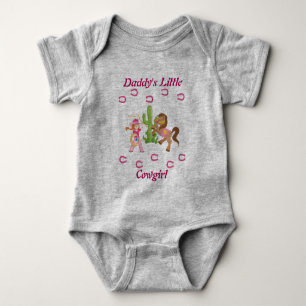 Body Para Bebé Vaquera Pequeña y Lindo Poni