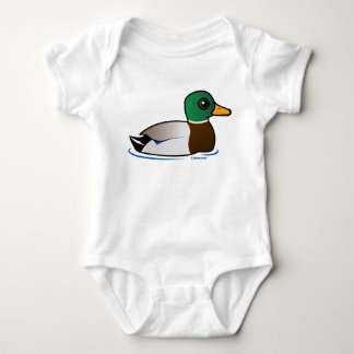 Body Para Bebé Varón lindo del pato silvestre
