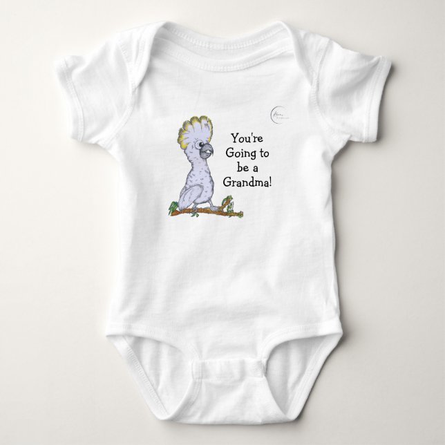 Body Para Bebé ¡Vas a ser una abuela! Bebé (Anverso)