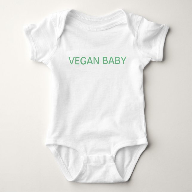 Body Para Bebé Vegan baby (Anverso)