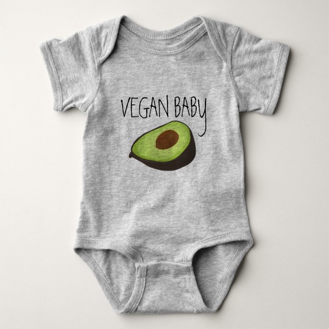 Body Para Bebé Vegan Baby One-piece (Anverso)