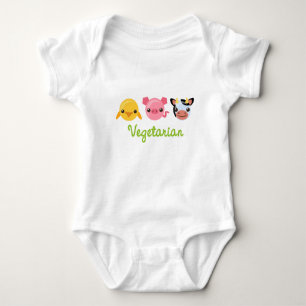 Body Para Bebé Vegetariano