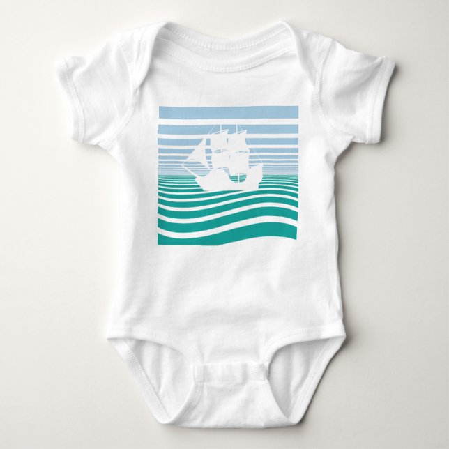 Body Para Bebé Vela (Anverso)