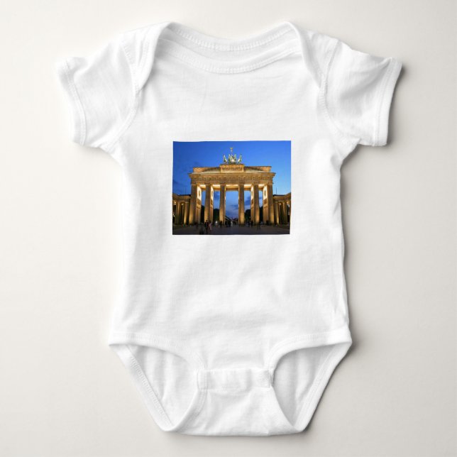 Body Para Bebé velada de brandenburg (Anverso)