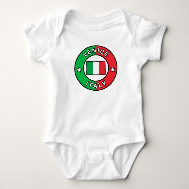Body Para Bebé Venecia Italia (Anverso)