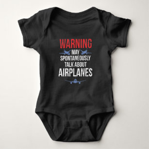 Body Para Bebé  Ventilador del avión piloto Guay Lover