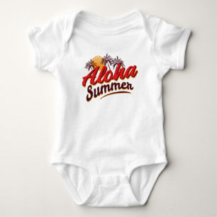 Body Para Bebé Verano Aloha
