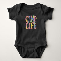 Verano de camping Chicas Campamento de vida Tie-Di