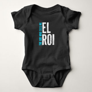 Body Para Bebé Versículo Bíblico Inspirador - El Roi El Dios Que 