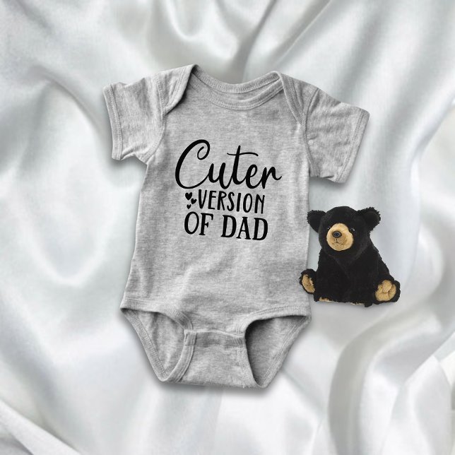 Body Para Bebé Versión más corta de Dad Boy (Subido por el creador)
