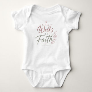 Body Para Bebé Vestido de camiseta  Viste a tu pequeño con fe con