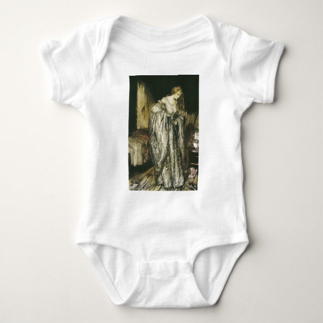 Body Para Bebé Vestido Princess de Arthur Rackham (Anverso)