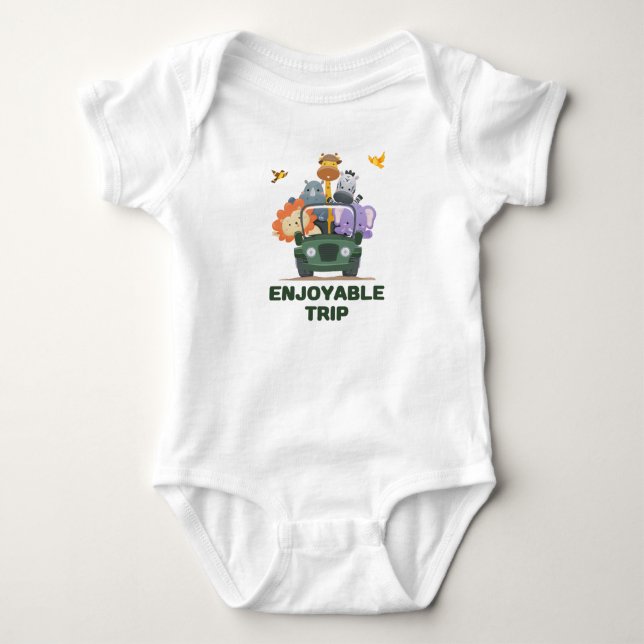 Body Para Bebé Viaje agradable (Anverso)