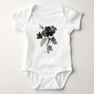 Body Para Bebé Vid de uva, Sumi-e