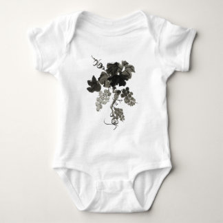 Body Para Bebé Vid de uva, Sumi-e