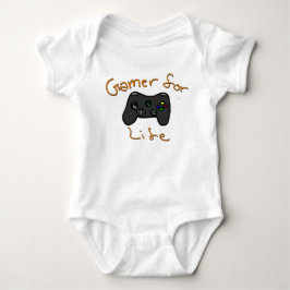 Body Para Bebé Videojugador para la vida