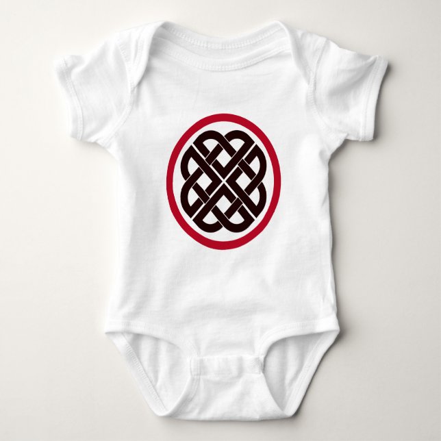 Body Para Bebé viking anudas (Anverso)