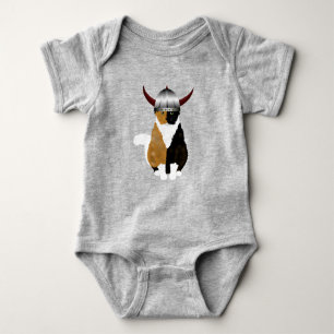 Body Para Bebé Viking Cat Baby Bodysuit