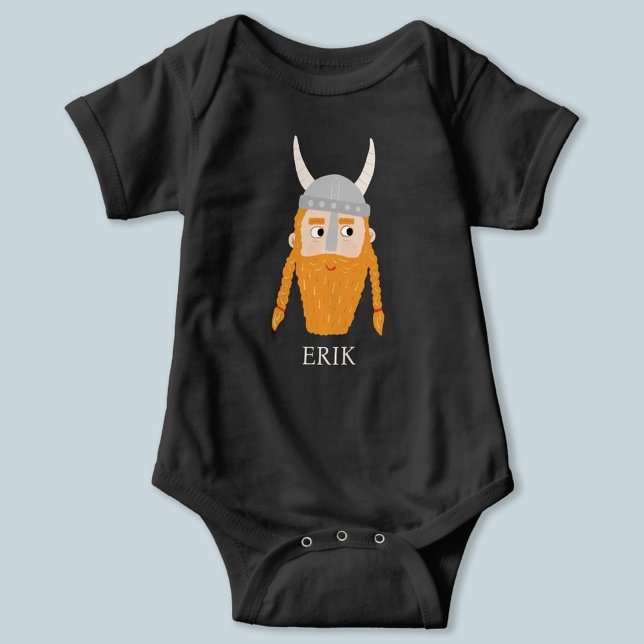 Body Para Bebé Viking Divertido Personalizado (Subido por el creador)